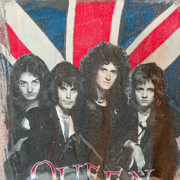 Queen vintage we will rock you graphic concert t-shirt mens small - Picture 2 of 4